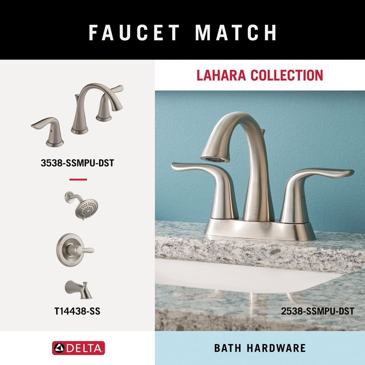 DELTA 4-Piece Lahara Decorative Bathroom Hardware Set