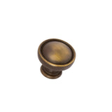 Grayson 1-1/8 in. Satin Brass Round Cabinet Knob - Super Arbor