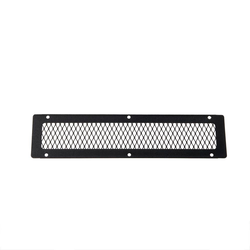 HY-Guard 4 in. x 16 in. Black Soffit VentGuard - Super Arbor