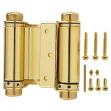 3 in. x 3 in. Oil-Rubbed Bronze Double-Action Spring Door Hinge - Super Arbor