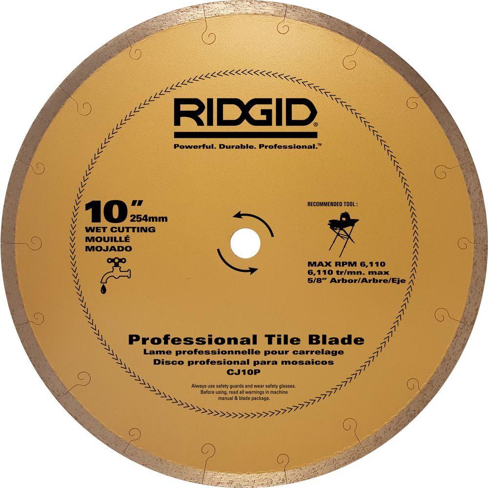 10 in. Premium Tile Diamond Blade - Super Arbor