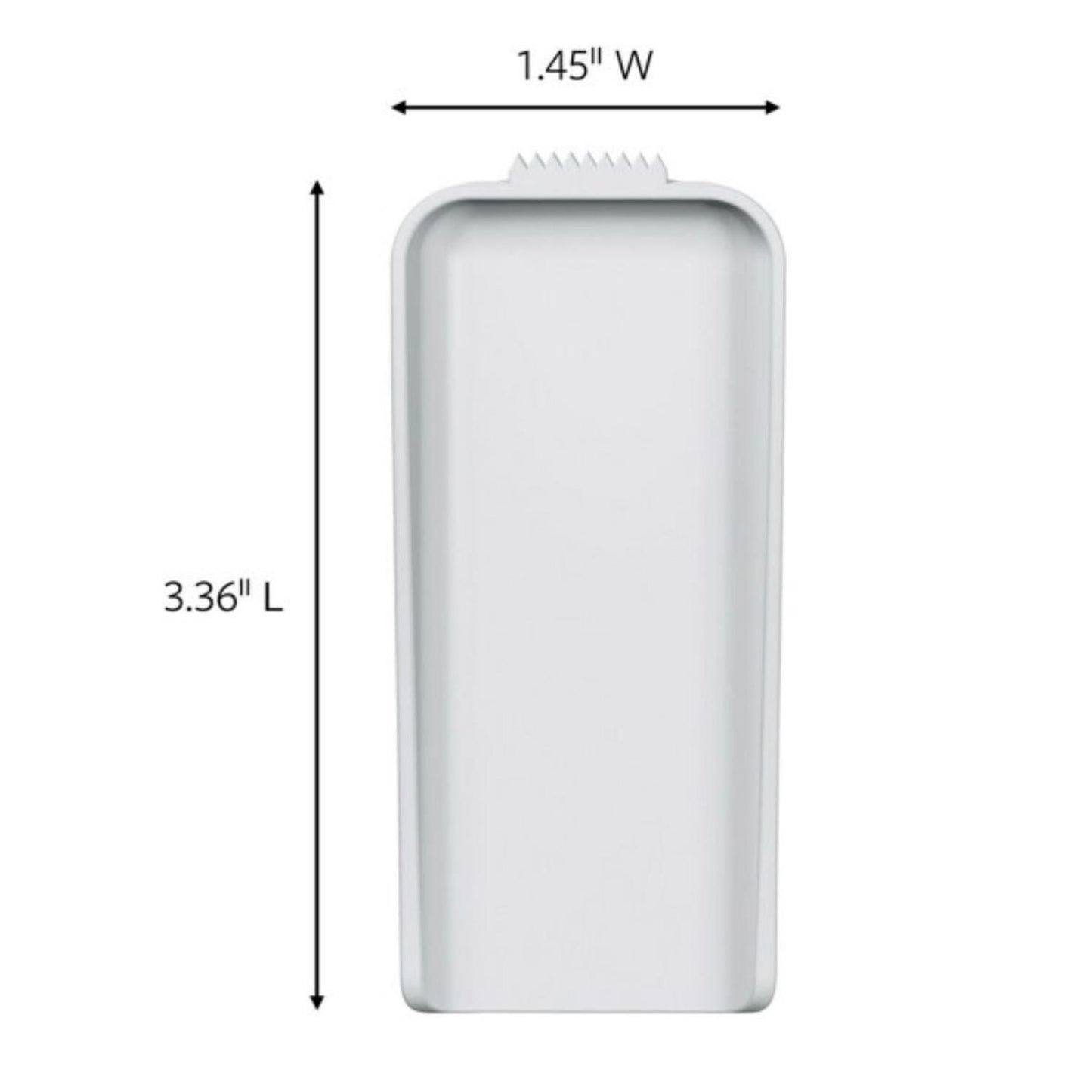 3M Command Plastic Coated White Canvas Picture Hanger, Large, 3 lb Capacity, 1 Pack