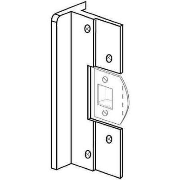 Gold Anodized Latch Bolt Guard Plate - Super Arbor