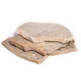 16 in. x 12 in. x 2 in. 120 sq. ft. Silver Quartzite Natural Flagstone for Landscape, Gardens and Pathways - Super Arbor