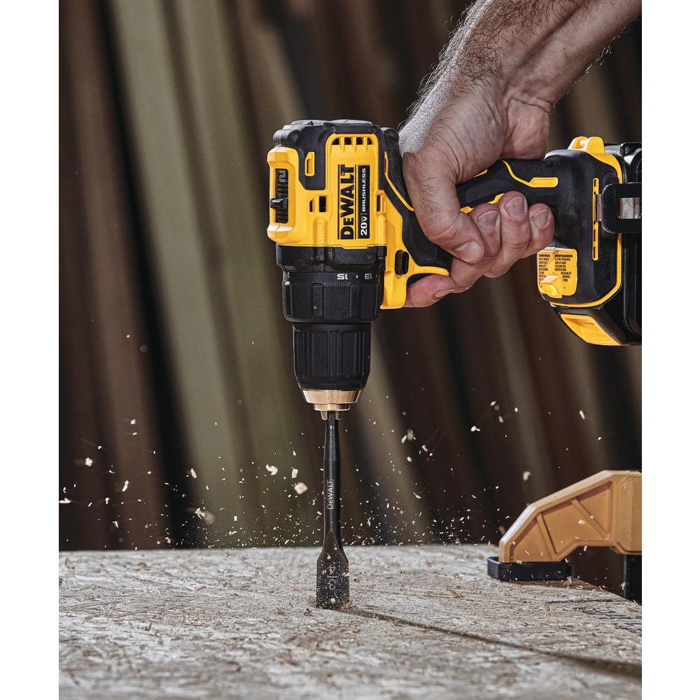 ATOMIC 20-Volt MAX Li-Ion Brushless Cordless Compact 1/2 in. Drill Driver with Bonus Cordless Circular Saw (Tool-Only) - Super Arbor