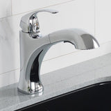 Kraus Oren Chrome 1-Handle Deck-Mount Pull-Out Handle Kitchen Faucet