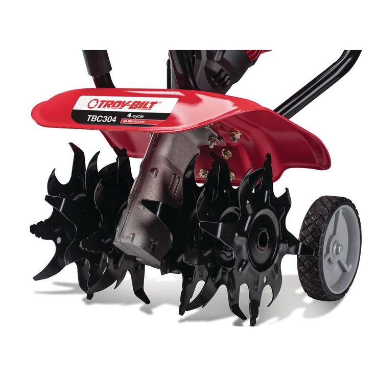 Troy-Bilt TBC304 12 in. 30cc 4-Cycle Gas Cultivator with Adjustable Cultivating Widths