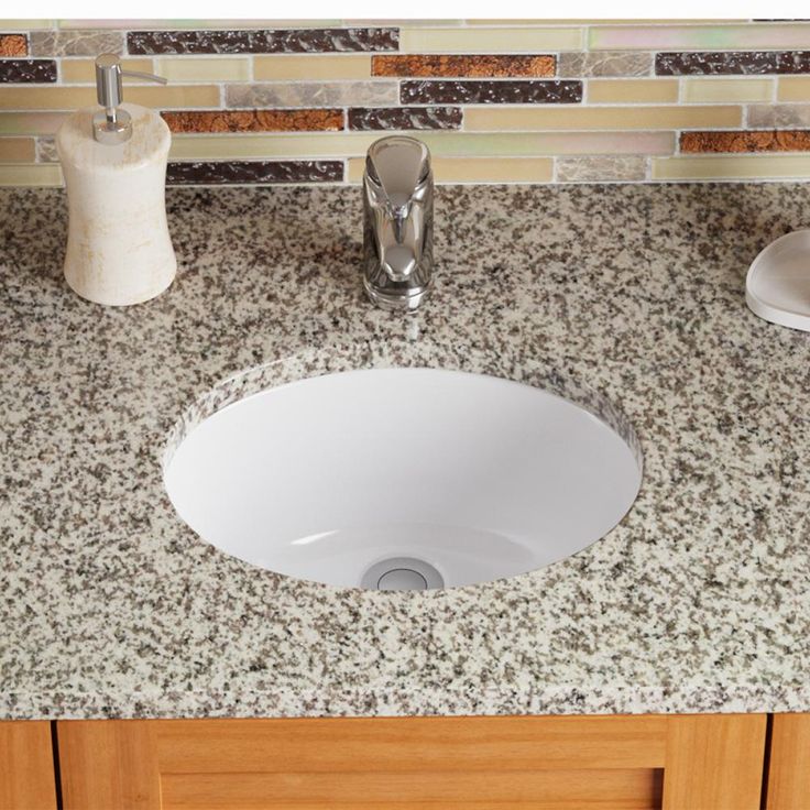 MR Direct Undermount Porcelain Bathroom Sink in White