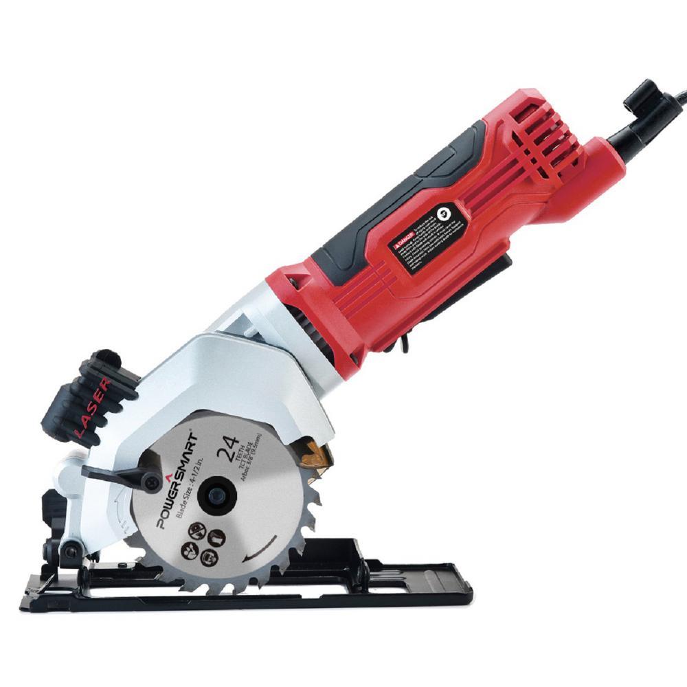 4-1/2 in. 4 Amp Electric Compact Circular Saw - Super Arbor
