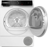 Bosch 4.0-cu ft Reversible side swing Stackable Electric Dryer (White) ENERGY STAR
