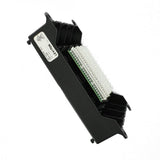 Structured Media Twist and Mount Patch Panel with 12 Cat 5e Ports, Black - Super Arbor