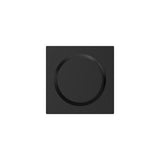 Custom Bowery Matte Black Collins Trim Combined Interior Door Knob - Super Arbor