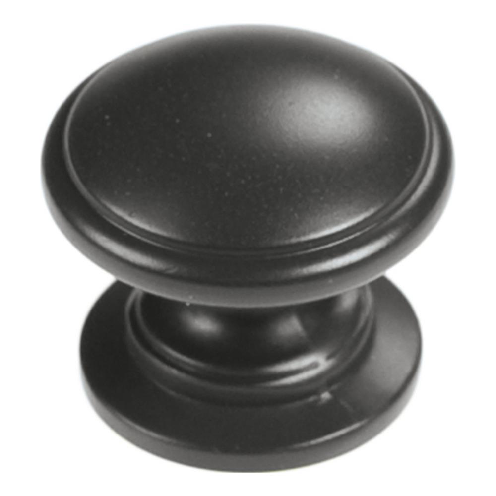 Williamsburg 1.25 in. Satin Nickel Cabinet Hardware Cabinet Knob - Super Arbor