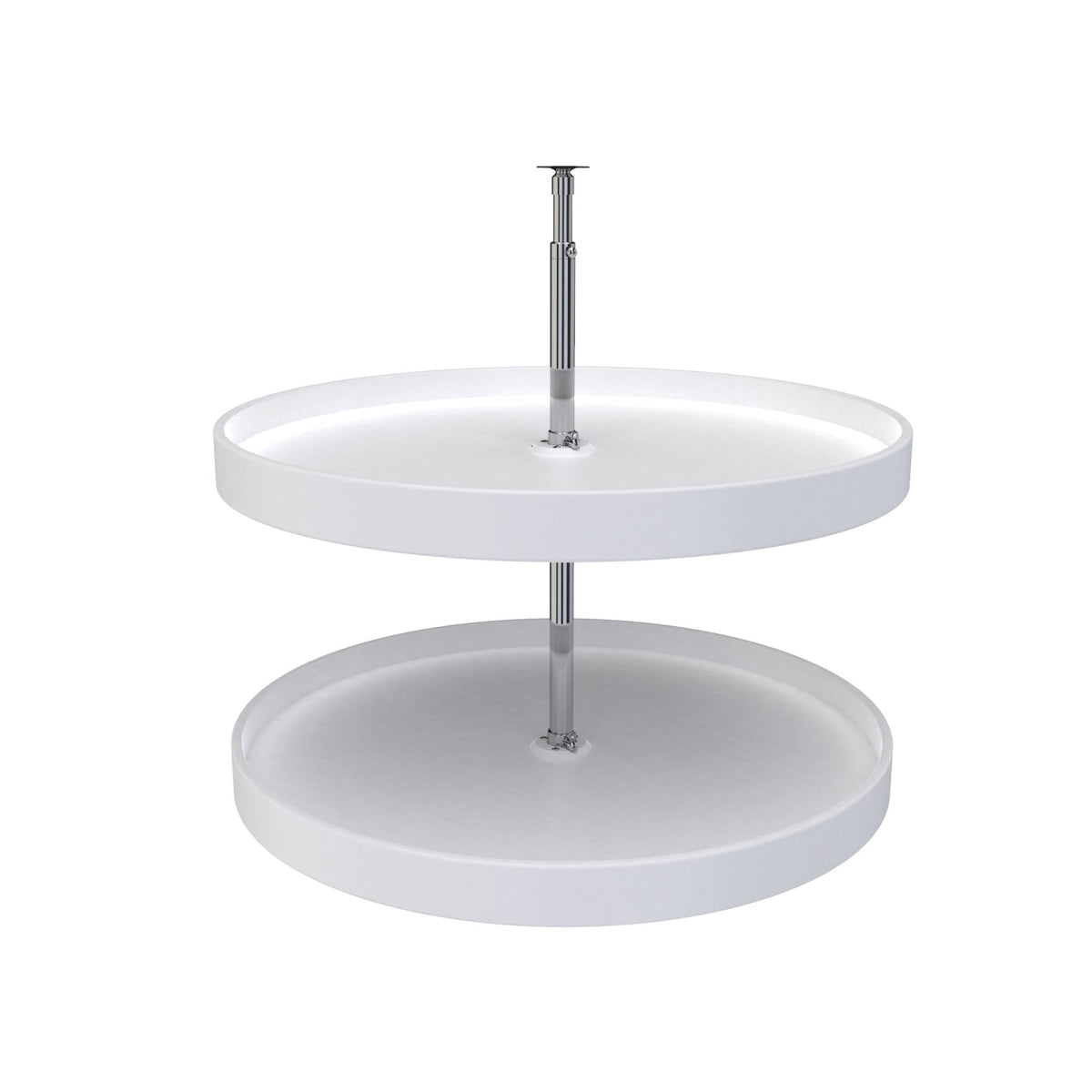 Rev-A-Shelf 32 in White Polymer Full Circle Lazy Susan