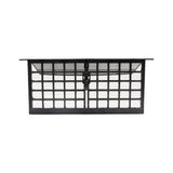 16 in. x 8 in. Damper in Black (Carton of 12) - Super Arbor
