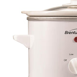 1.5 Qt. White Slow Cooker