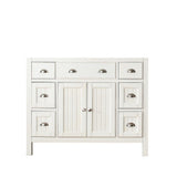 Hamilton 42 in. Vanity Cabinet Only in French White - Super Arbor
