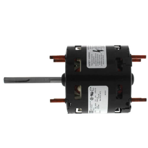 Fasco D1124 inducer motor - detail view (Type: Shaded Pole; Voltage: 115V)