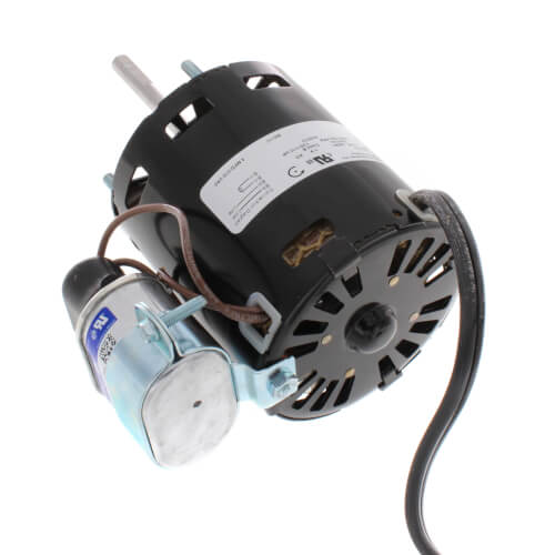 Fasco D1125 inducer motor - side view (Type: Permanent Split Capacitor; Voltage: 230V, 208V)