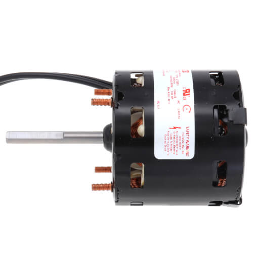 Fasco D1132 inducer motor - detail view (Type: Shaded Pole; Voltage: 208/230V)