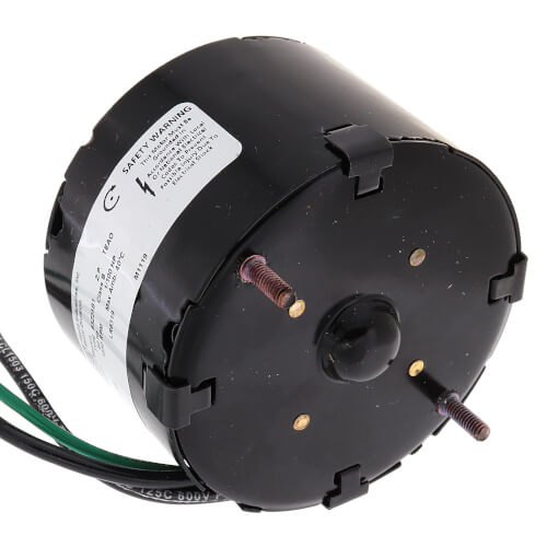 Fasco D1160 inducer motor - side view (Type: Shaded Pole; Voltage: 115V)