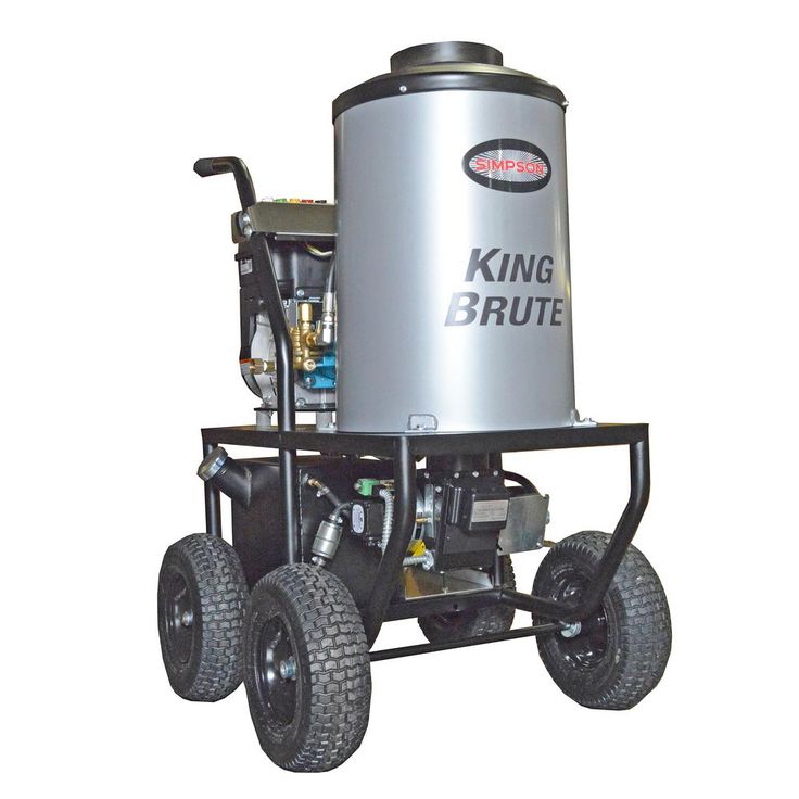 Simpson SIMPSON King Brute KB3028 3000  PSI at 2.8 GPM BRIGGS & STRATTON Hot Water Pressure Washer