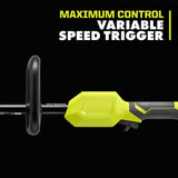 RYOBI 40-Volt Lithium-Ion Cordless Battery String Trimmer/Edger (Tool Only)