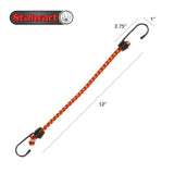 12 in. Bungee Cords (10-Pack) - Super Arbor