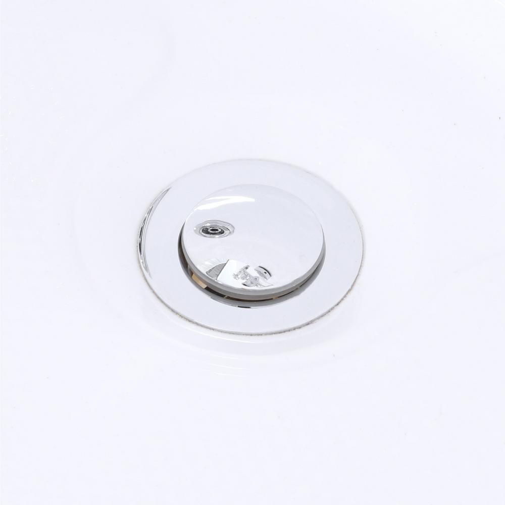 66.9 in. Acrylic Clawfoot Whirlpool Bathtub in White - Super Arbor