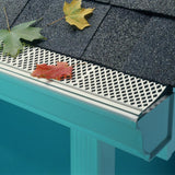 3 ft. White Snap-In Filter Gutter Guard