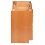 Shaker 42 in. W x 21 in. D x 34.5 in. H Vanity Cabinet Only in Natural Alder - Super Arbor