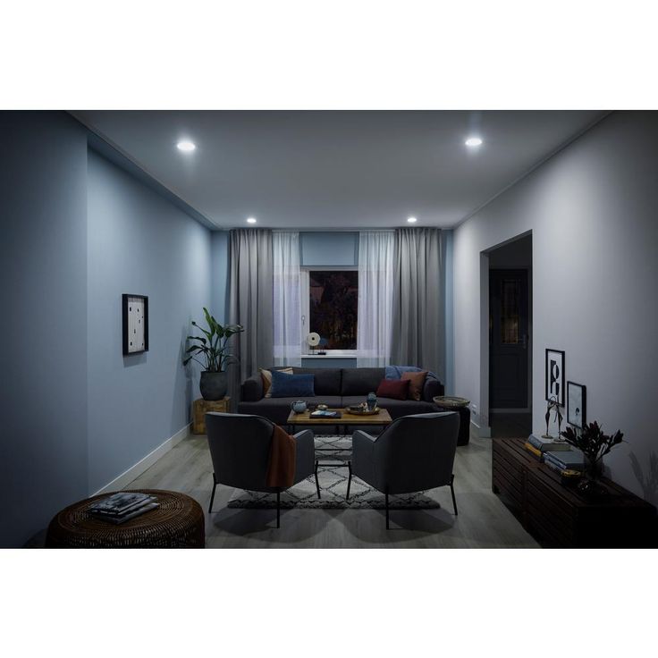 Philips Hue White Ambiance BR30 LED 65-Watt Equivalent Dimmable Smart Wireless Flood Light Bulb with Bluetooth (2 Pack)