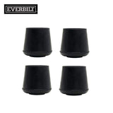 7/8 in. Black Rubber Leg Tips (4 per Pack)