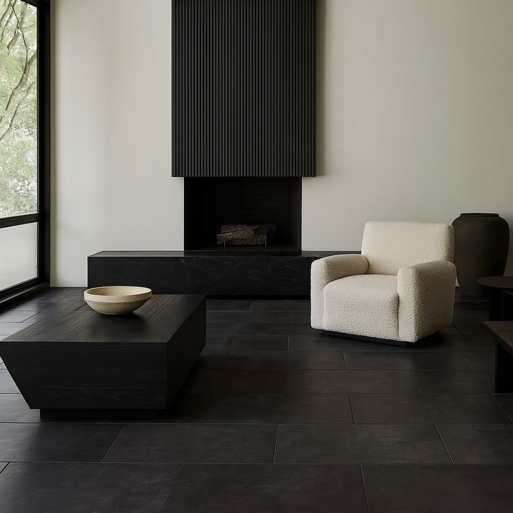 Overlook Slate 22 MIL x 18.5 in. W x 37 in. L Waterproof Click Lock Luxury Vinyl Tile Flooring (457.2 sq. ft./pallet)