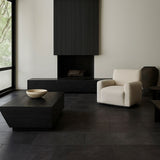 Overlook Slate 22 MIL x 18.5 in. W x 37 in. L Waterproof Click Lock Luxury Vinyl Tile Flooring (457.2 sq. ft./pallet)