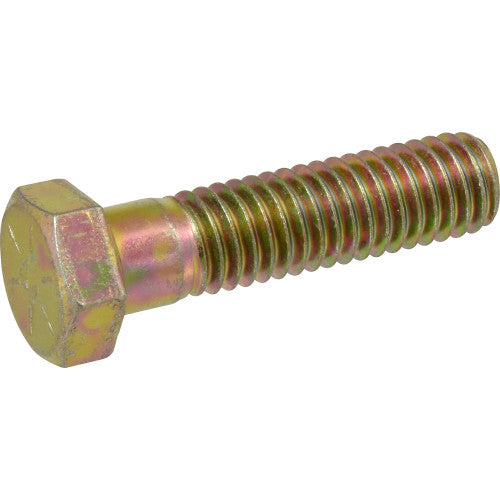 Hillman 1/2 in. Diameter x 5 in. Length Heat-Treated Steel Hex Head Cap Screws, 25-Pack