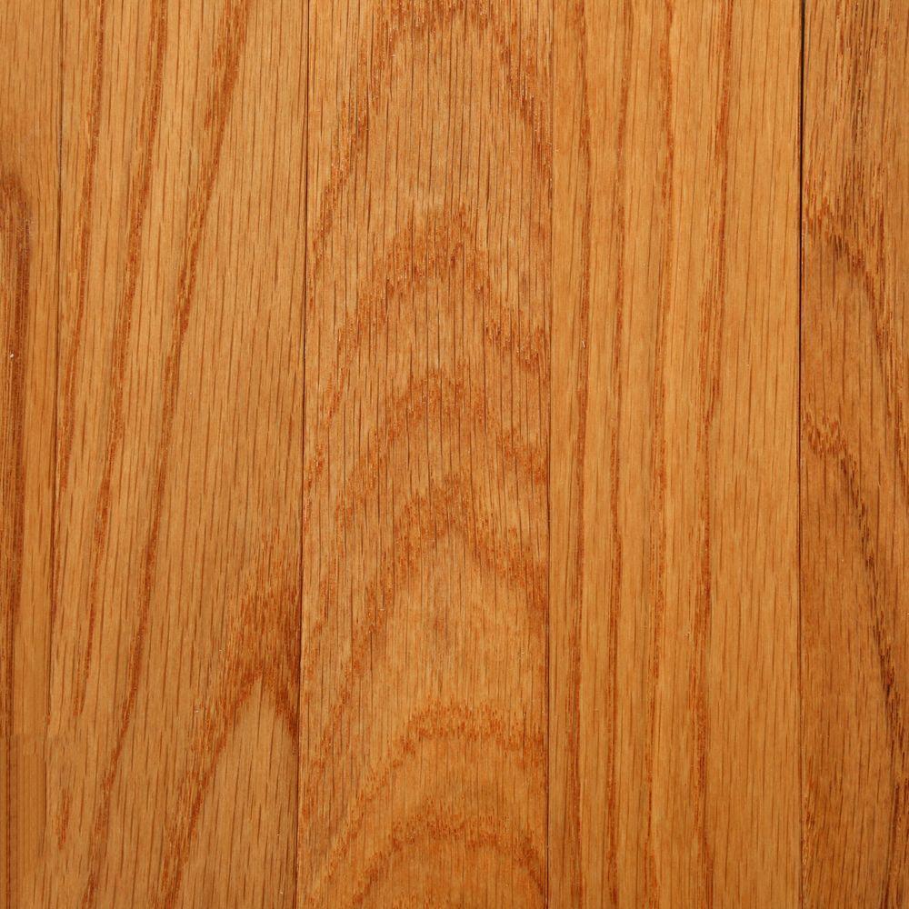 Bruce Oak Rustic Natural 3/4 in. Thick x 2-1/4 in. Wide x Varying Length Solid Hardwood Flooring (20 sq. ft. / case) - Super Arbor