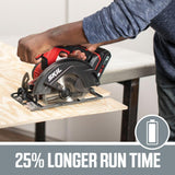 PWRCORE 20-Volt Lithium Cordless 6-1/2 in. Circular Saw Kit - Super Arbor