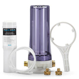 Premium Dual RV/Marine Water Softener Regeneration Kit and Water Filter, Reduces Bad Taste, Odor, Sediment, Chlorine