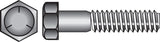 Hillman 1 in. D x 6 in. L Heat-Treated Zinc Steel Hex Head Cap Screw, Grade 5, Coarse Thread, 10-Pack