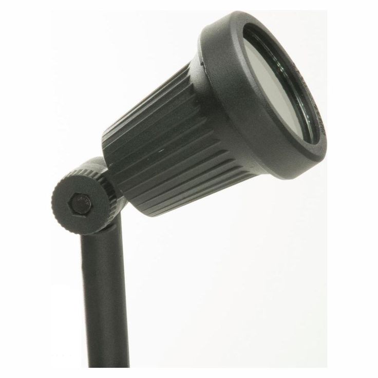 Low-Voltage 20-Watt Black Halogen Outdoor Landscape Flood Light