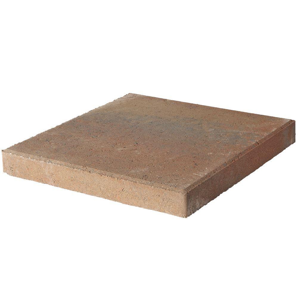 16 in. x 16 in. x 1.75 in. Yukon Square Concrete Step Stone - Super Arbor