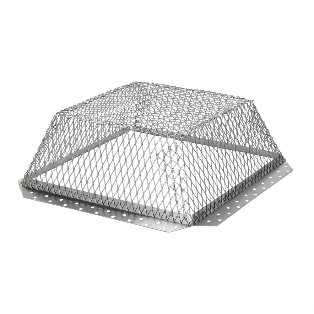 VentGuard 16 in. x 16 in. Roof Wildlife Exclusion Screen in Stainless Steel - Super Arbor