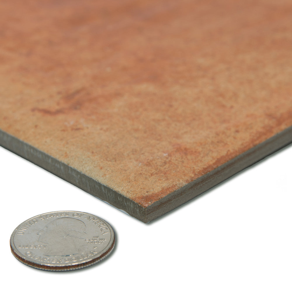 Merola Tile Rustic Cotto 13 in. x 13 in. Porcelain Floor and Wall Tile, Brown (14.4 sq. ft./Case)