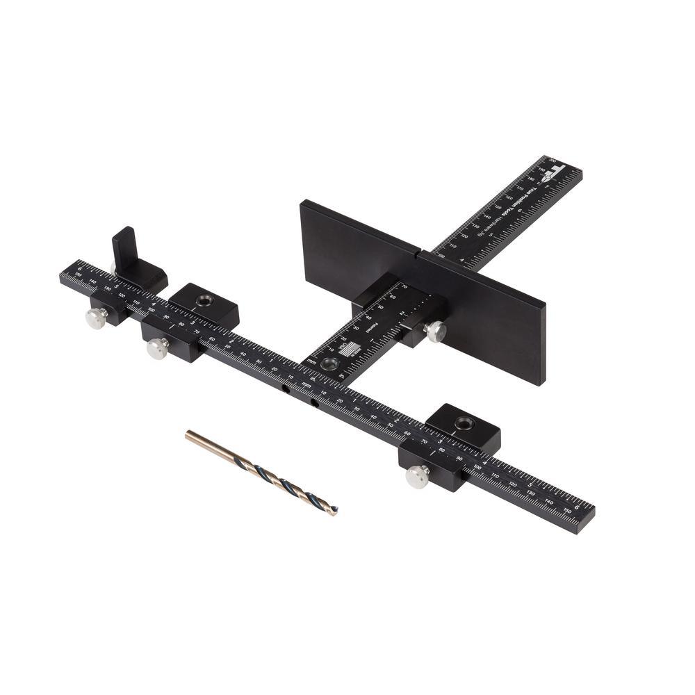 Cabinet Hardware Jig for Installation of Handles and Knobs on Doors and Drawer Fronts - Super Arbor