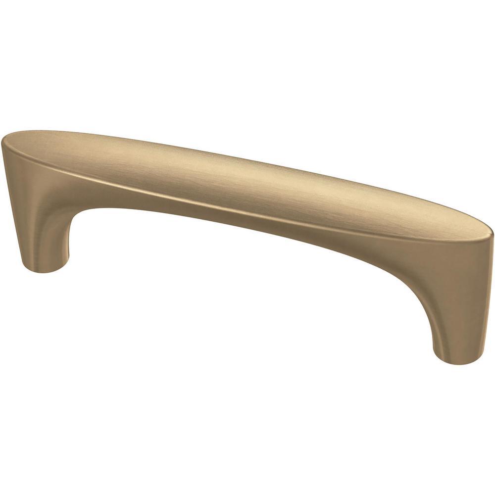 Mila 5-1/16 in. (128mm) Center-to-Center Satin Nickel Drawer Pull (25-Pack) - Super Arbor