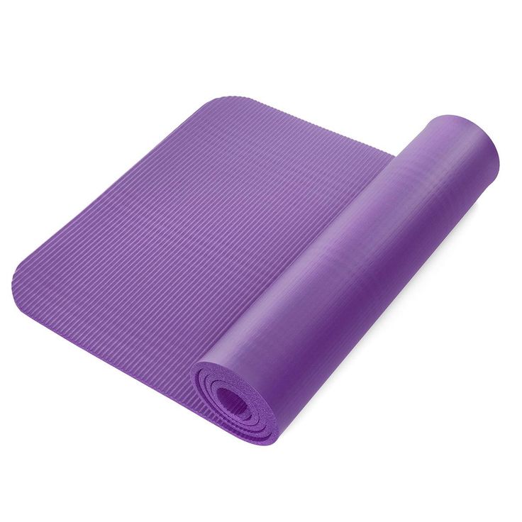 72x24'' Non-Slip Large Thick Foam Floor Exercise Yoga Mat NBR Pilates Home Gym Physio Fitness