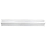 4 ft. 4000 Lumens Indirect Integrated LED White Wraparound Light with Uplight Downlight Feature 4000K (4-Pack)