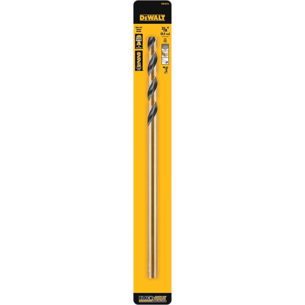 Black and Gold Drill Bit 3/8 in. x 12 in. - Super Arbor