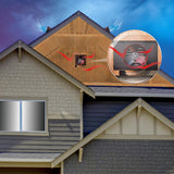 QuietCool 2860 CFM Smart App Controlled 2-Speed Gable Mount Attic Fan - Super Arbor